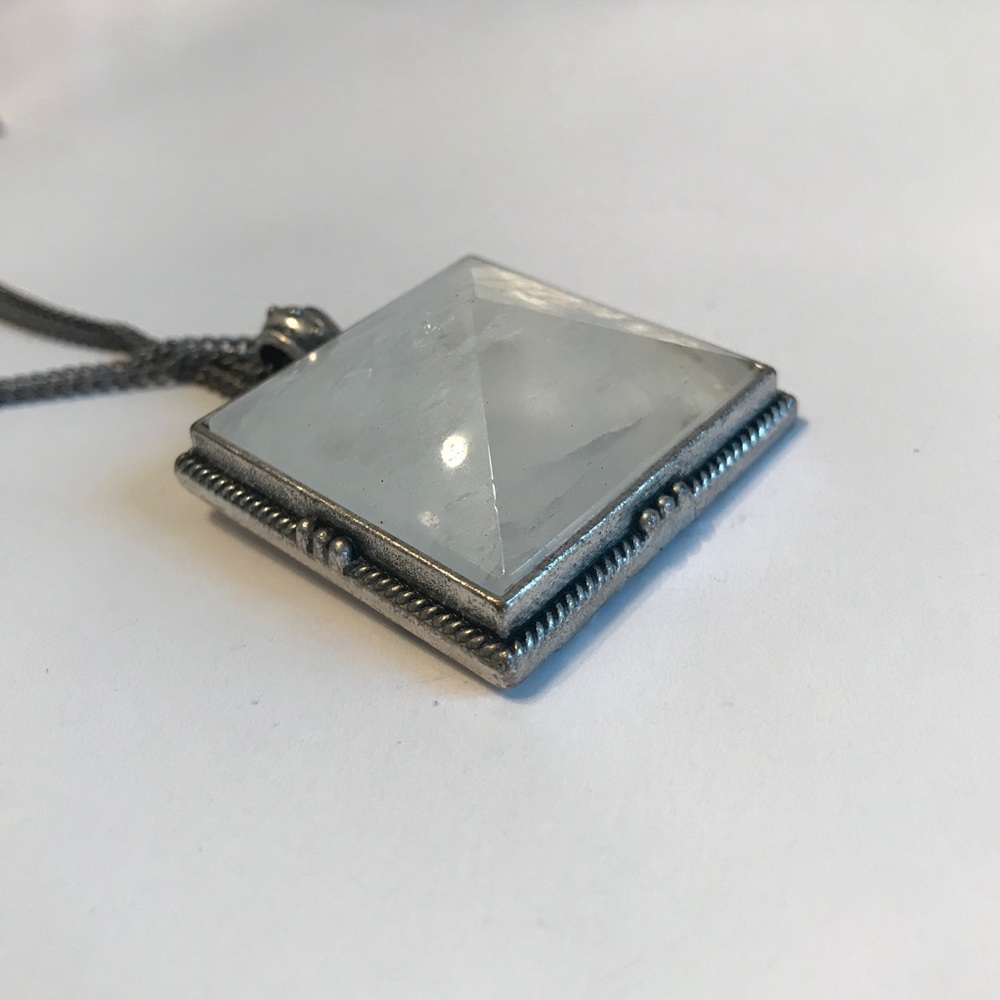 Lucky brand crystal necklace